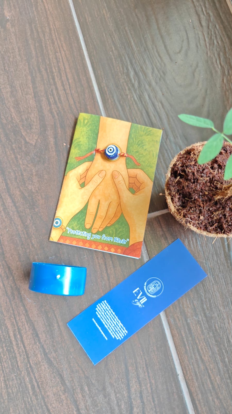 Blue Evil Eye Rakhi – "Protecting Your Success