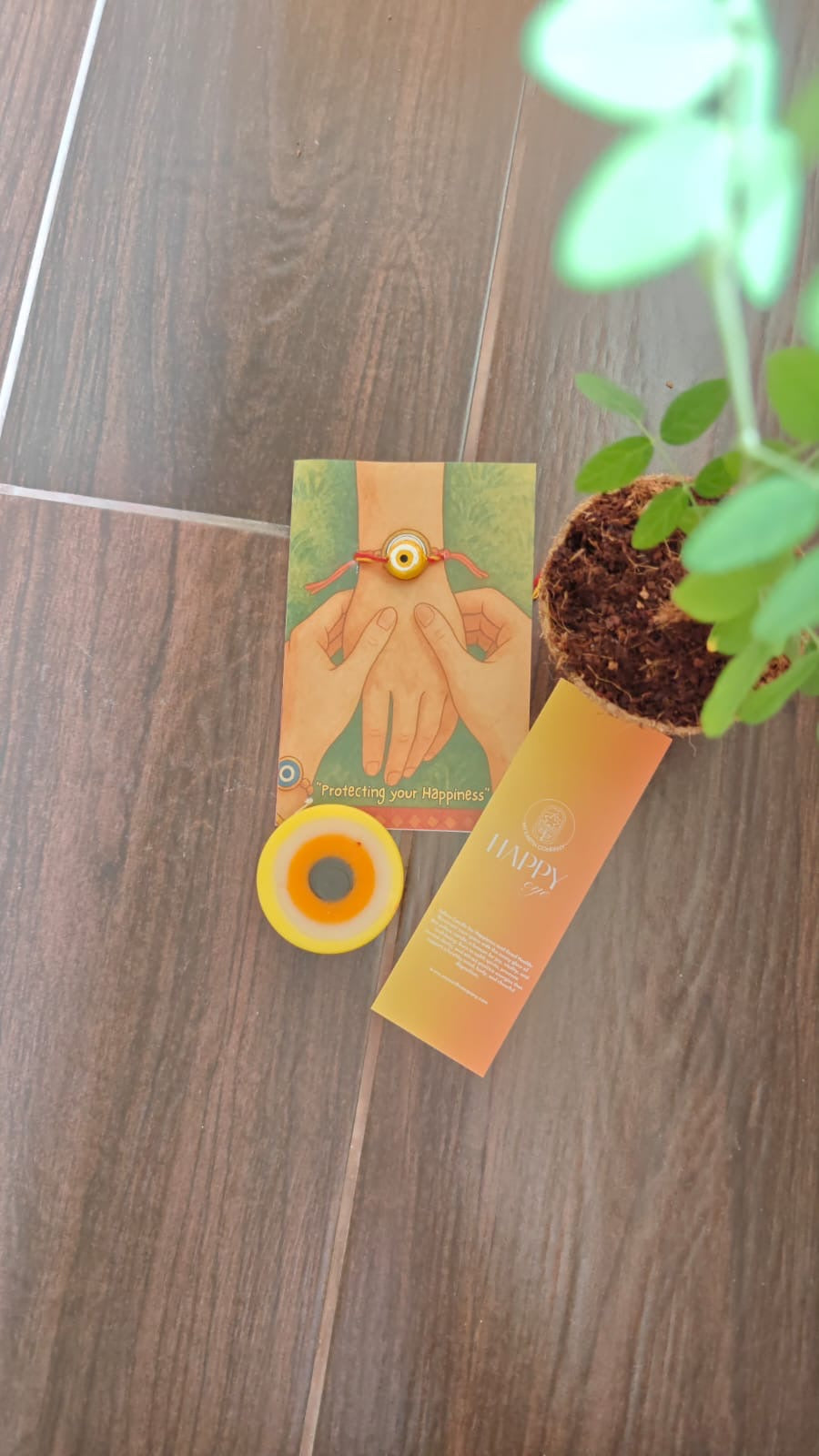 Yellow Evil Eye Rakhi – Protecting Your Success