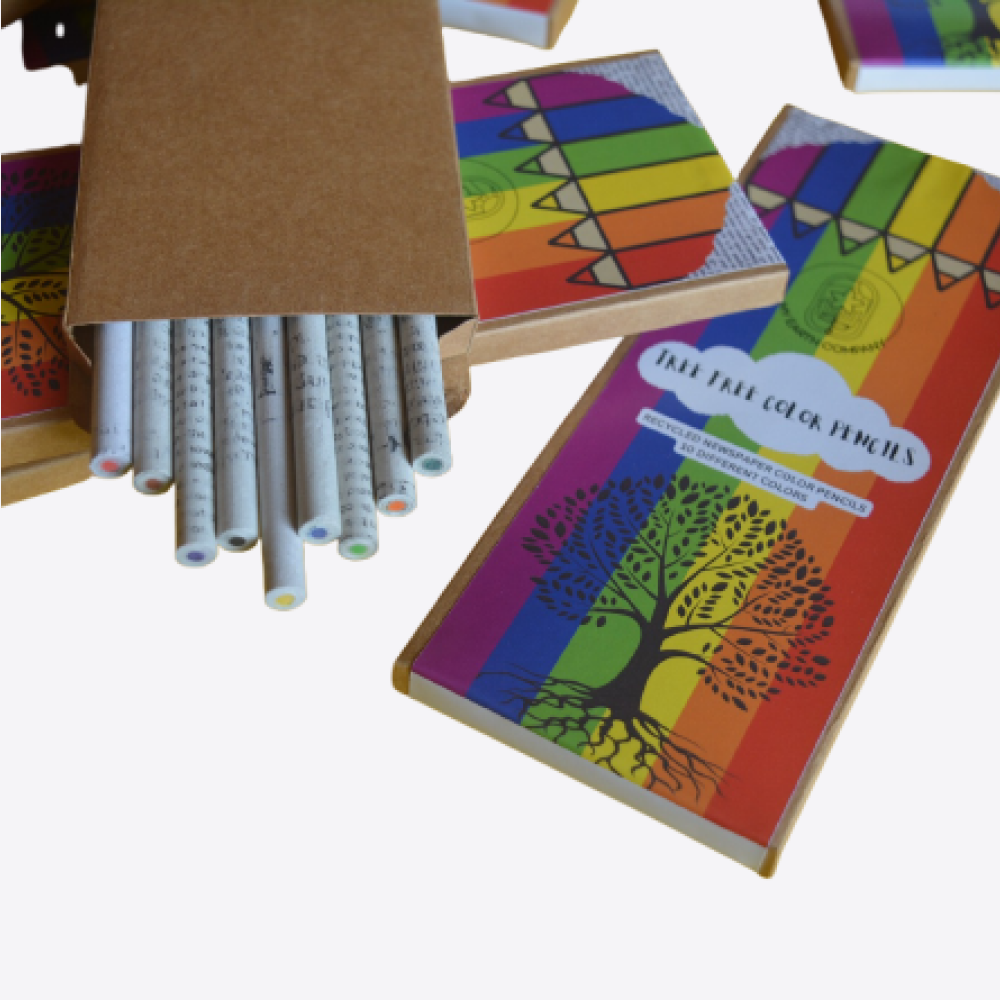 PLANTABLE COLOR PENCILS (BOX OF 6 SETS )