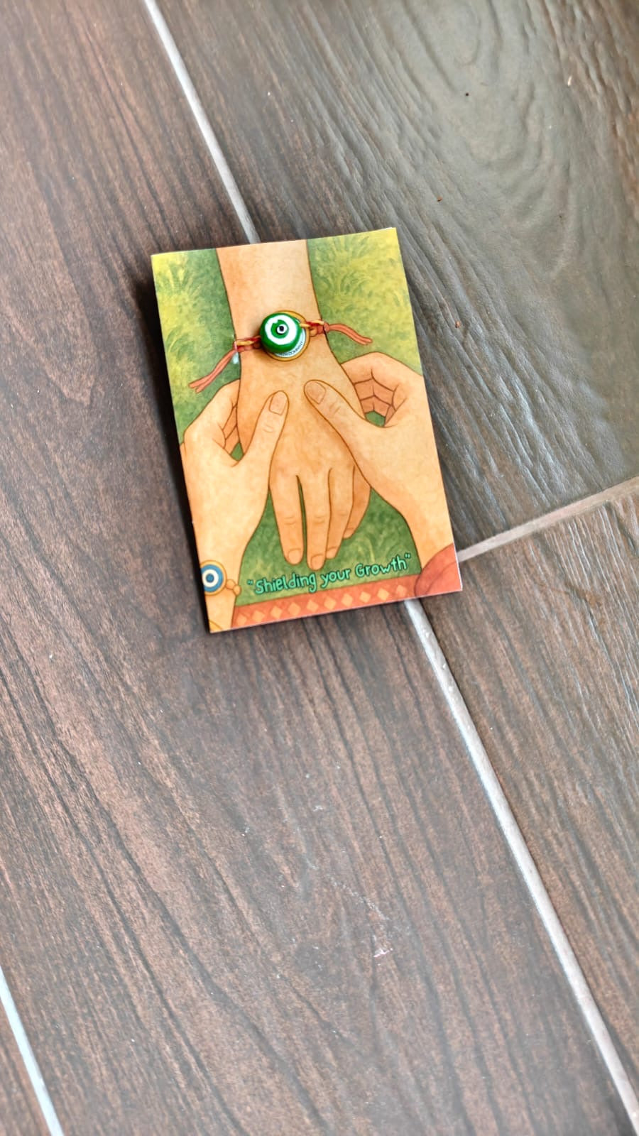 Green Evil Eye Rakhi – Protecting Your Success