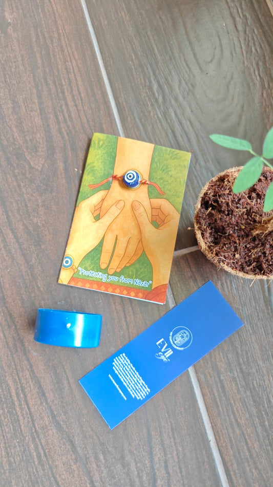 Blue Evil Eye Rakhi – "Protecting Your Success