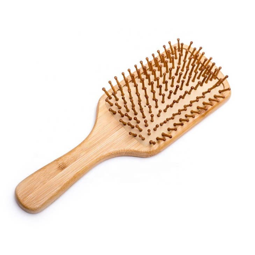 BAMBOO PADDLE HAIR BRUSH