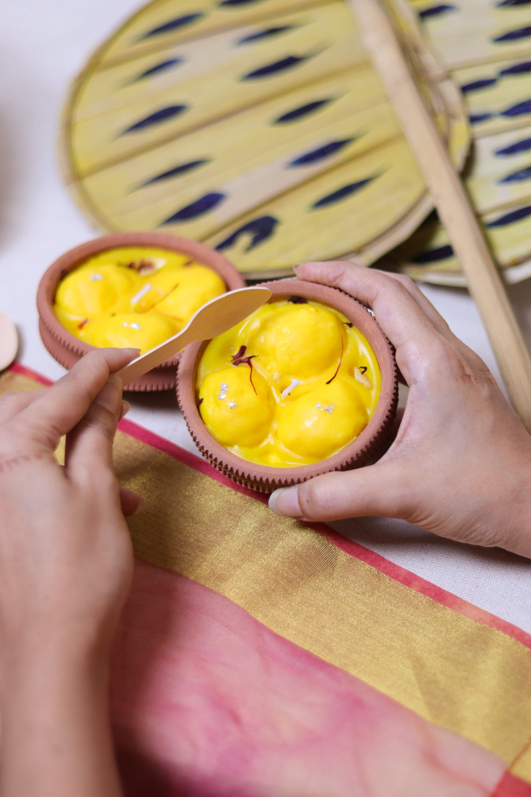 Rasmalai Candle