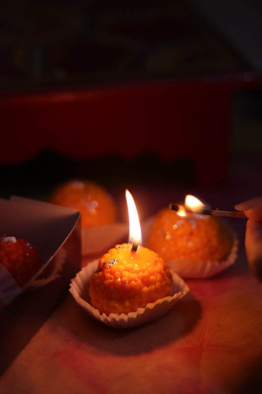 Ladoo Candle