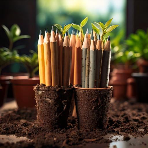 PLANTABLE PENCILS   (SET OF 50  MIX VARIETY)