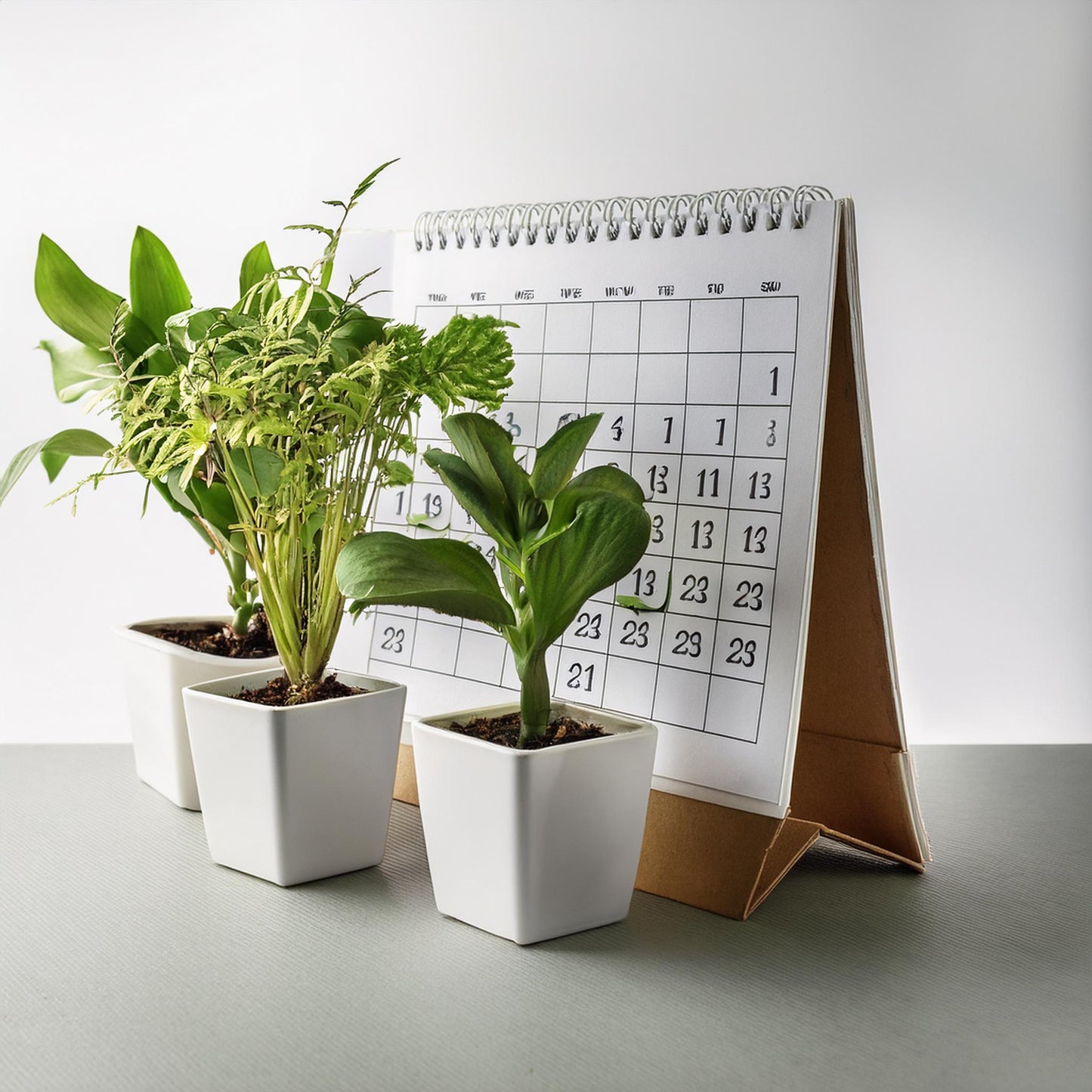 PLANTABLE CALENDAR WIRO SELF STAND (ON ORDER ONLY)