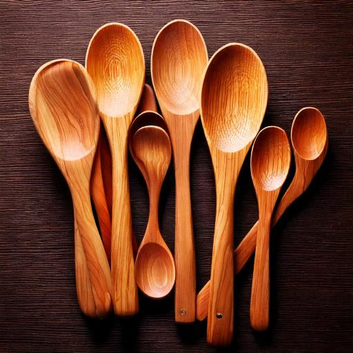 WOODEN SPOON SET OF 6