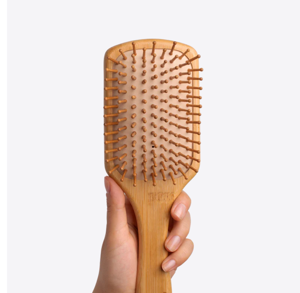 BAMBOO PADDLE HAIR BRUSH