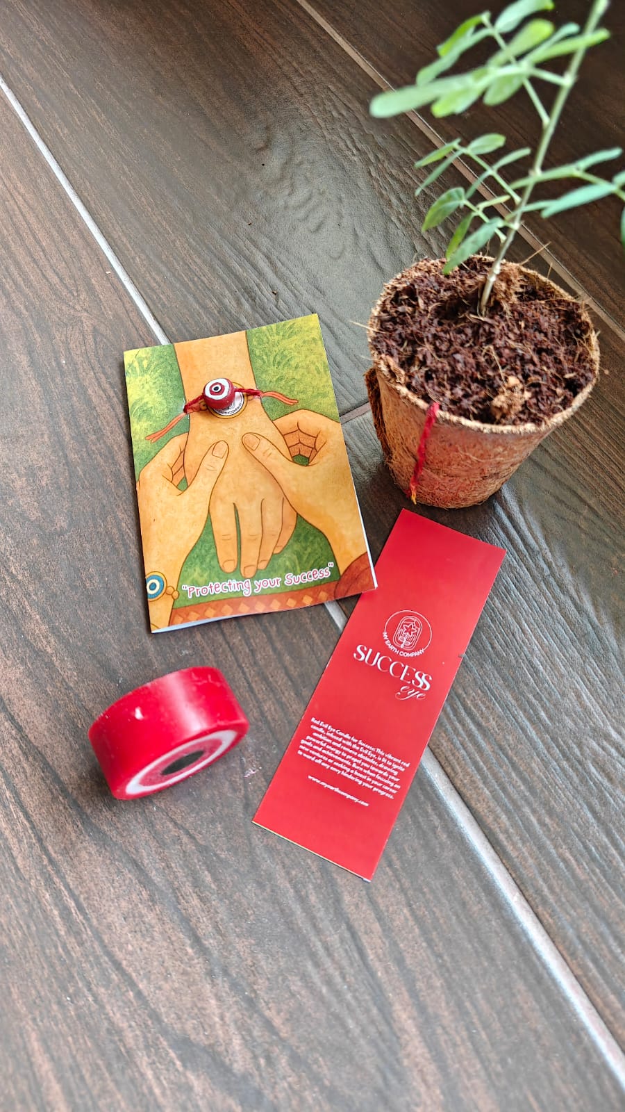 Red Evil Eye Rakhi – "Protecting Your Success