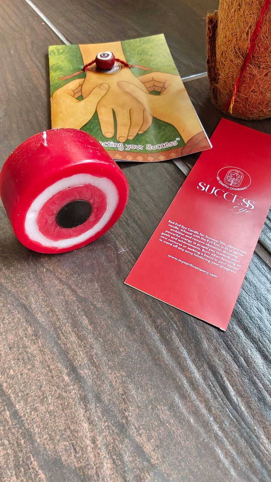 Red Evil Eye Rakhi – "Protecting Your Success