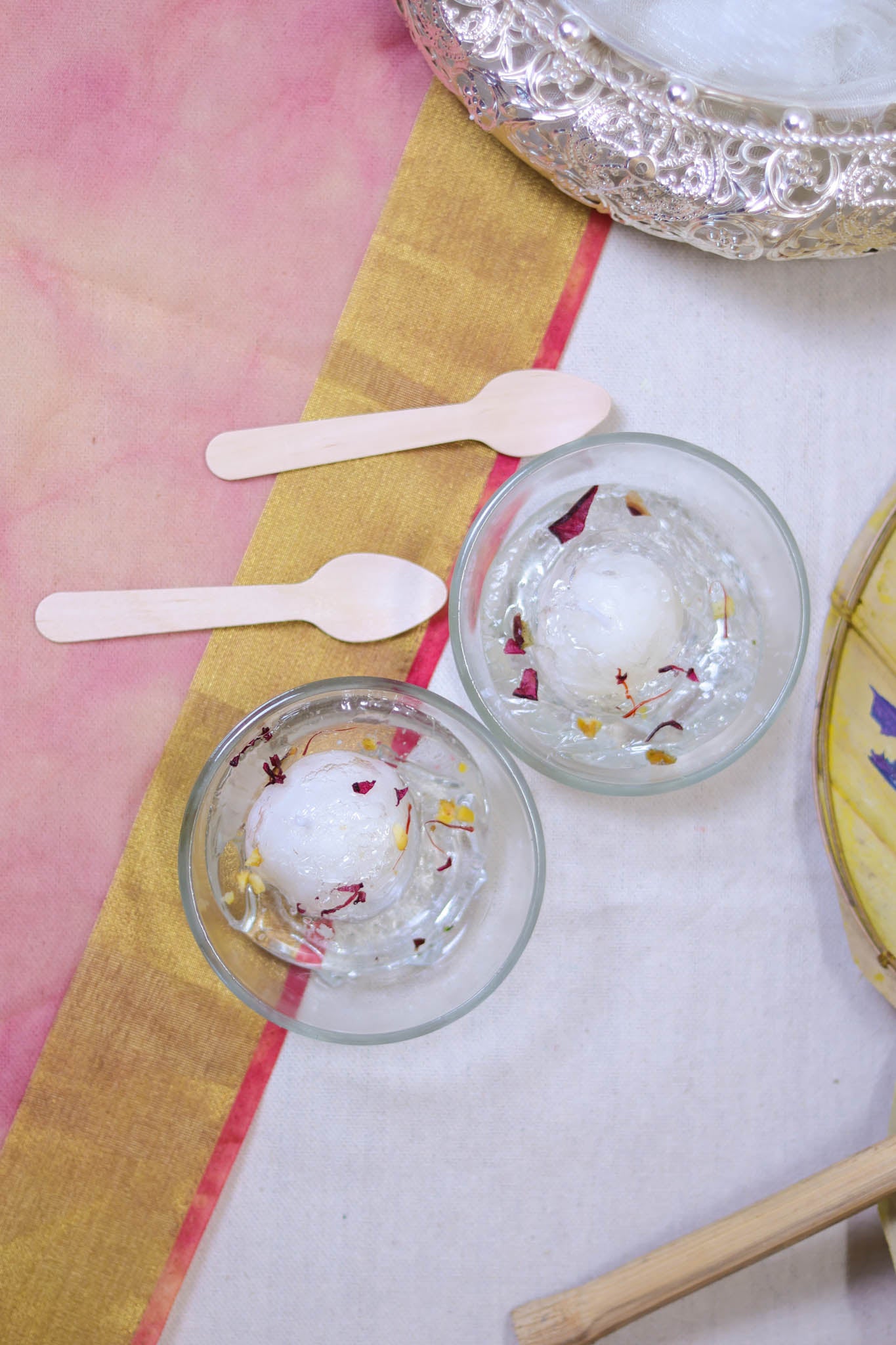Rasgulla Candle