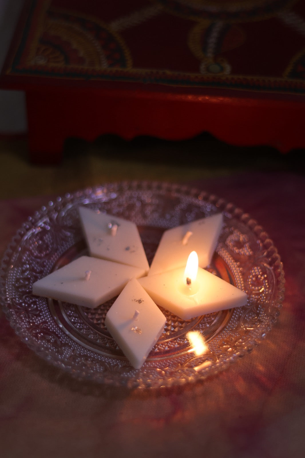 Barfi candle