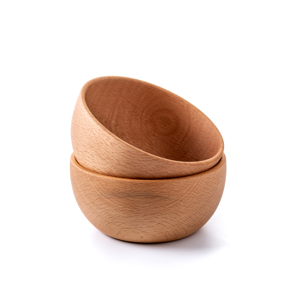 WOODEN SALAD BOWL SET