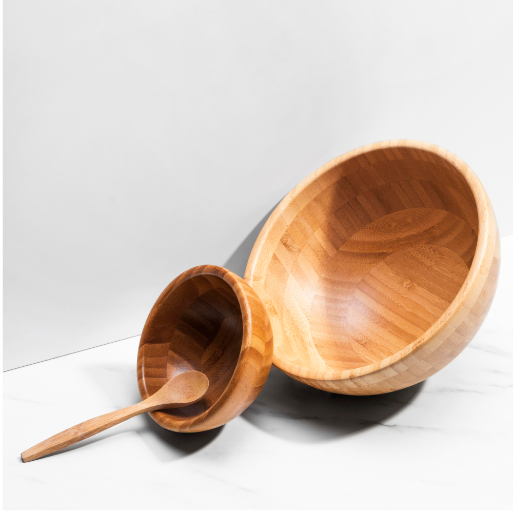 WOODEN BOWL SET OF 4